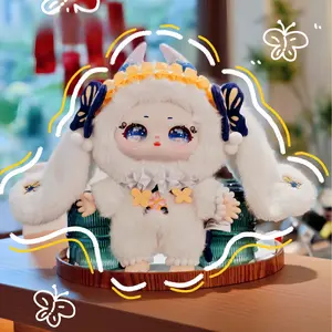 Shamali Misty Garden 400% Plush Blind Box ,Bunny Plush Dolls,Soft Furry Collectibles,Backpack or clothing decoration Stuffed Animal Stuffed Animal