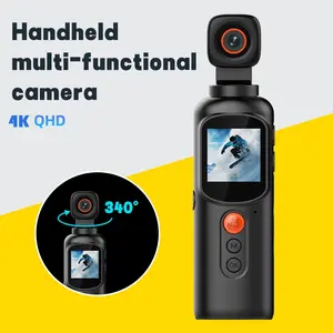 HD 4K Wireless WiFi Portable Handheld Sports Action, Long Battery Life, Outdoor Meeting Recording, Premium Portable Camcorder