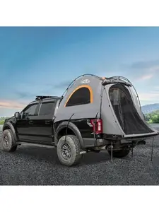 Truck Bed Tent Fit 5.5-5.8ft Truck Bed Easy Setup For Camping, 3000mm Waterproof Pickup Truck Tent For 2 Person