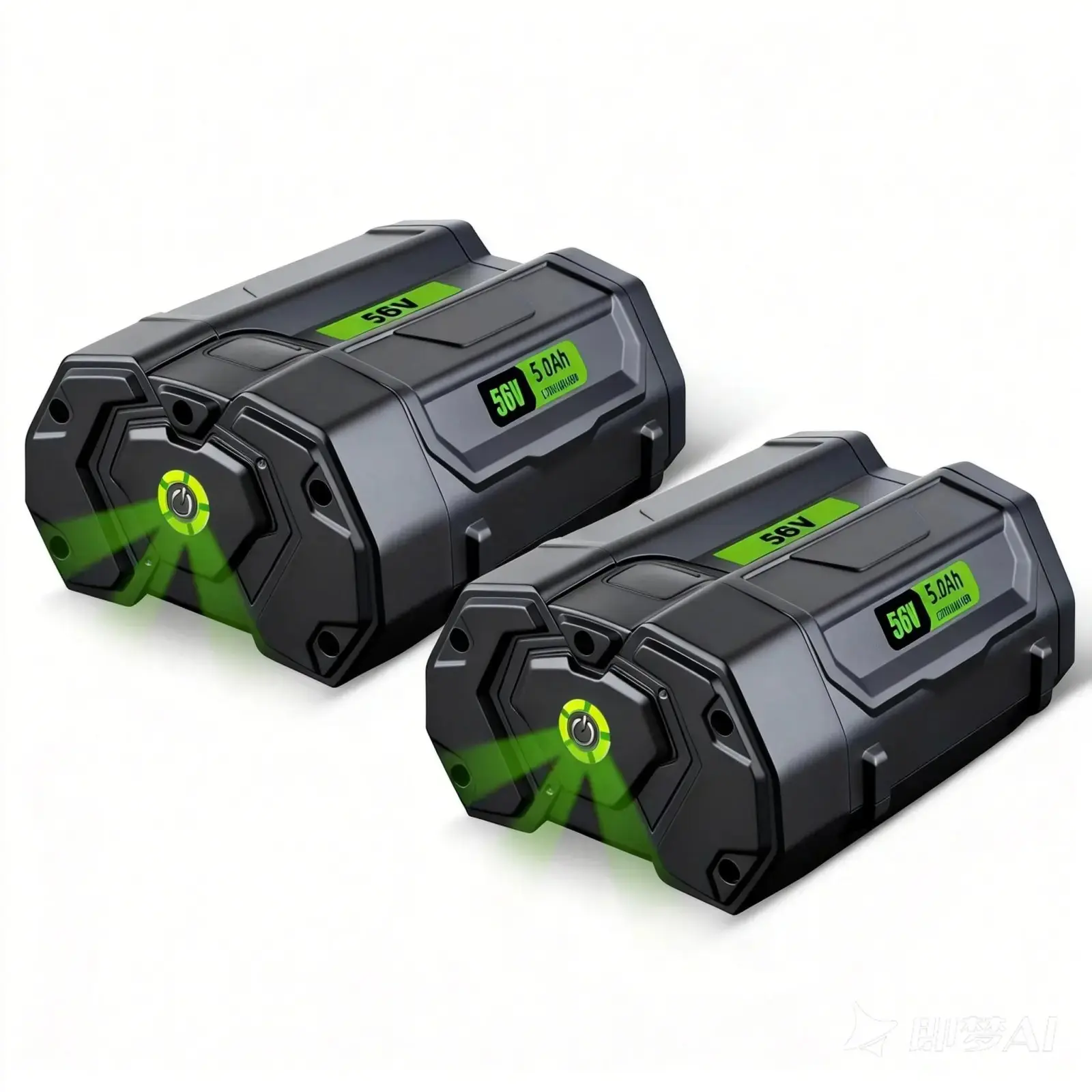 56V 5.0Ah High Capacity Lithium Ion Replacement Battery for EGO Power+ Cordless Tools, Compatible with BA5600T, Rechargeable Cordless Tool Accessory for Lawn Mower, Leaf Blower, Lithium Ion Battery, High Capacity Battery Cordless Tool Accessories