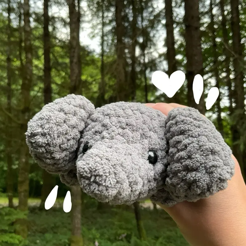 Handmade Elephant Plush