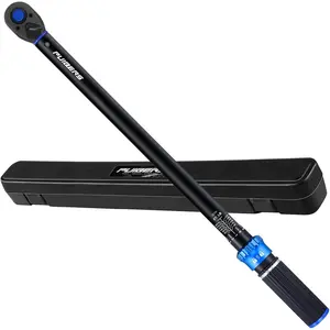Torque Wrench 1/2 drive, 30-250 FT.LB/40.7-339 Nm, Dual-Direction Adjustable 1/2 Torque Wrench, 72- Click Dual Range Scales Wrenches for , ,Tractor