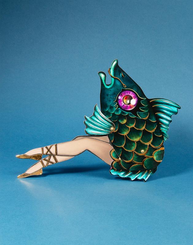 "The Mermaid Sisters" Paper Doll Kit