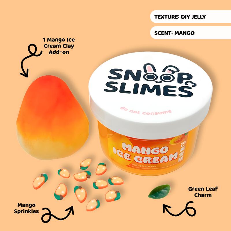 Mango Ice Cream Slime