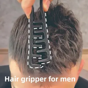 Professional Barber Texturizing Comb for Men – Volume Boost & Hair Lift Styling Comb for Fade, Messy Top & Perm Texture