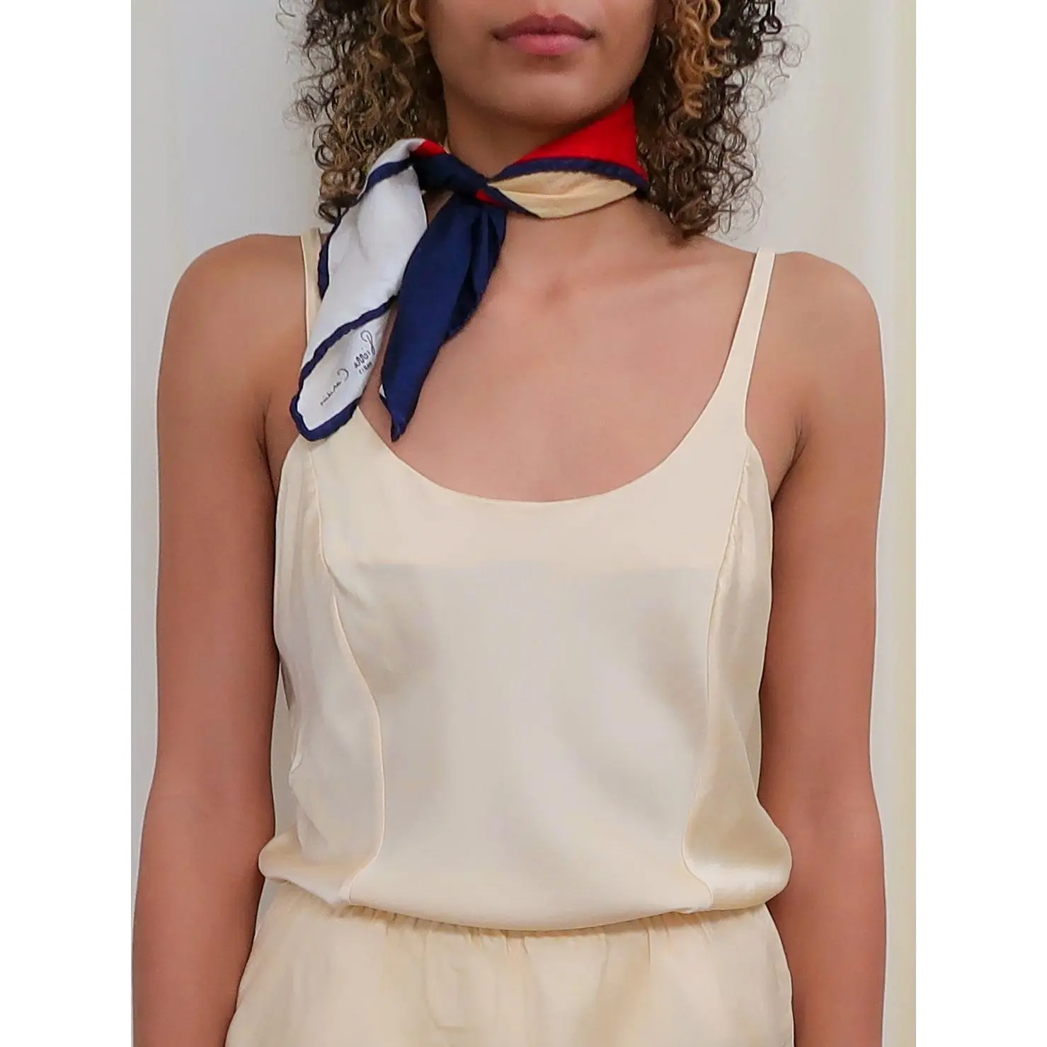 1980s AUTHENTIC PIERRE CARDIN SILK ACCESSORY SCARF