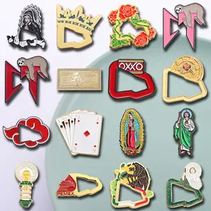 16pcs Vintage Hat Pins Multicolour Baseball Cap Decorative Metal Brooch Set for Backpacks & Hats Stylish Butterfly Beads Personalized DIY Accessories Durable Versatile Functional