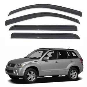 4pcs Window Visor for 2006 - 2009 Suzuki Grand Vitara WeatherShield/Rain Visor