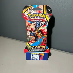 Pokémon Mega Evolution Sleeved Booster Pack (Style Varies)(1 Pack)