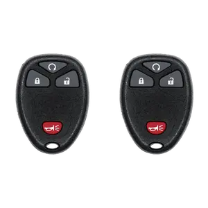 KEYS4LESS Car Key Fob Keyless Entry Remote for 2007 2013 Chevrolet Silverado Fcc OUC60270 OUC60221 Part Number 15913421 20868672 20952474 Pack of 2