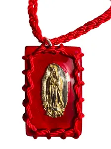 Our Lady of Guadalupe Reversible Scapular Necklace