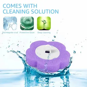 2026 Scented Disposable Toilet Brush Refills - Lavender Fragrance, 360° Cleaning, Hygienic Design, Toilet Cleaner; Wall-Mount Compatible for Bathroom Cleaning System (Fits Sink, Bathtub Drain)