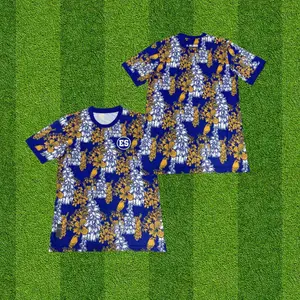 25 26 El Salvador National Team Pre-Match Training Soccer Short Sleeve