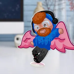 Caseoh Cookie Keychains