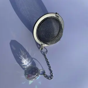 Prism Sun-Catcher Mesh Tea Ball Strainer for Perfect Steep