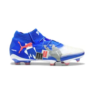 PUMA Mens Future 8 Ultimate Forever Firm Ground Soccer Cleats  - Blue, White