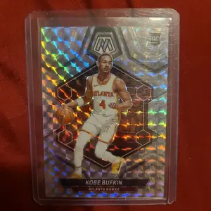 Kobe Burfin Panini Mosaic Rookie Card - Atlanta Hawks Basketball Trading Card