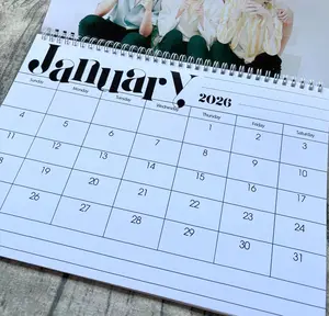 Leaders of The K-pop Revolution 2026 Calendar, K-pop 2026 Calendar, Global Superstars 2026 Calendar, Gift For K-pop Fans ID