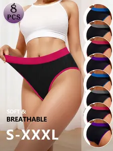 High Elasticity Seamless Mid-Waist Sporty Women's Casual Underwear Set, Zebra Stripe Pattern, Fitted Design, Suitable for Fitness Yoga