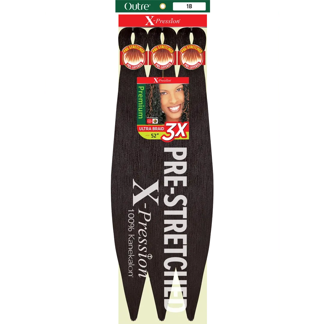 Outre X-Pression Pre-Stretched Braid 52" 3X