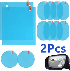 New 2026 Car Mirror Rain-proof Film Car Rearview Mirror Waterproof Film Window Glass Anti-Fog Anti-reflective Sticker Auto Accessories car decor accessories