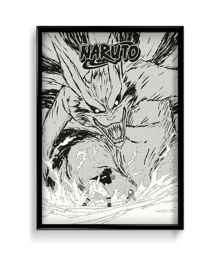Naruto and Sasuke Poster
