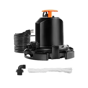 fathersdaygift  VEVOR Pool Cover Pump, 1/2 HP 1575 GPH, 120V Submersible Swimming Pool Cover Pump with 25 ft Power Cord, 24 ft Max Head Lift, Water Removal and Transfer Pump, for Pool Draining Inflatable Water Parks