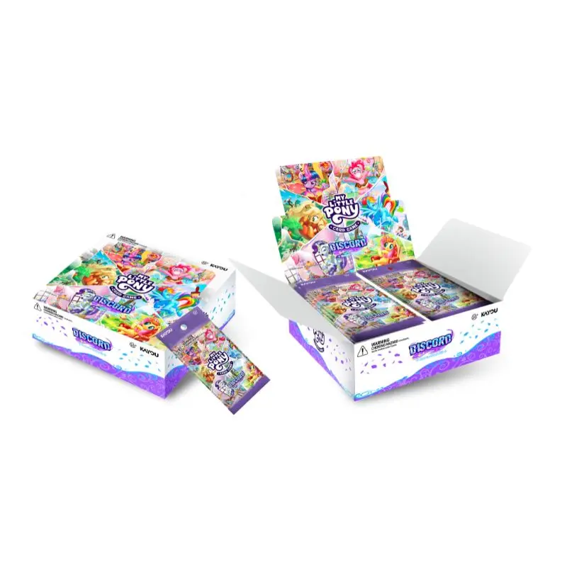 【New】MLP-My Little Pony TCG-2 Trading Card Game English Version-Gen2-Discord Collectible TCG Cards, 20pcs/Box