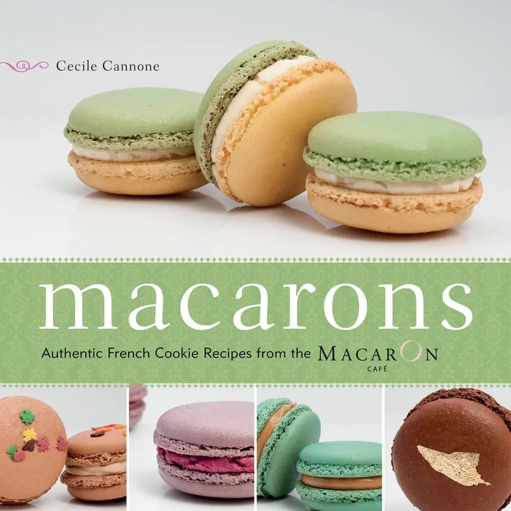 Used Baking Cookbook - Macarons: Authentic French Cookie Recipes with Decorating Tips from the Macaron Café by Cecile Cannone (Softcover, 144 Pages, 0.86 lbs) - English