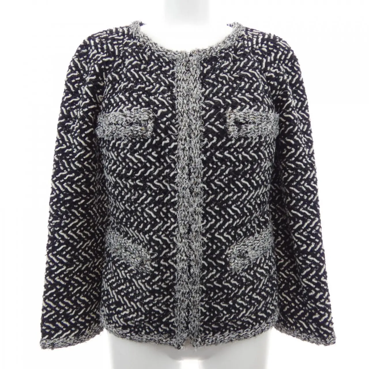 Pre-owned CHANEL Others Small Leather Goods Collarless Jacket