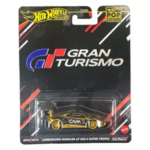 Hot Wheels Premium Lamborghini Huracan LP 620-2 Super Trofeo Gold and black