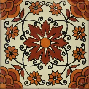 TalaMex Mori Talavera Mexican Tile TalaMex Mori Talavera Mexican Tile