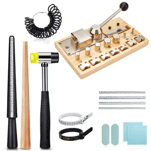 Complete Ring Bending & Sizing Kit – Professional Ring Bender, Mandrel & Tools for Jewelry Making & Ring Repair
