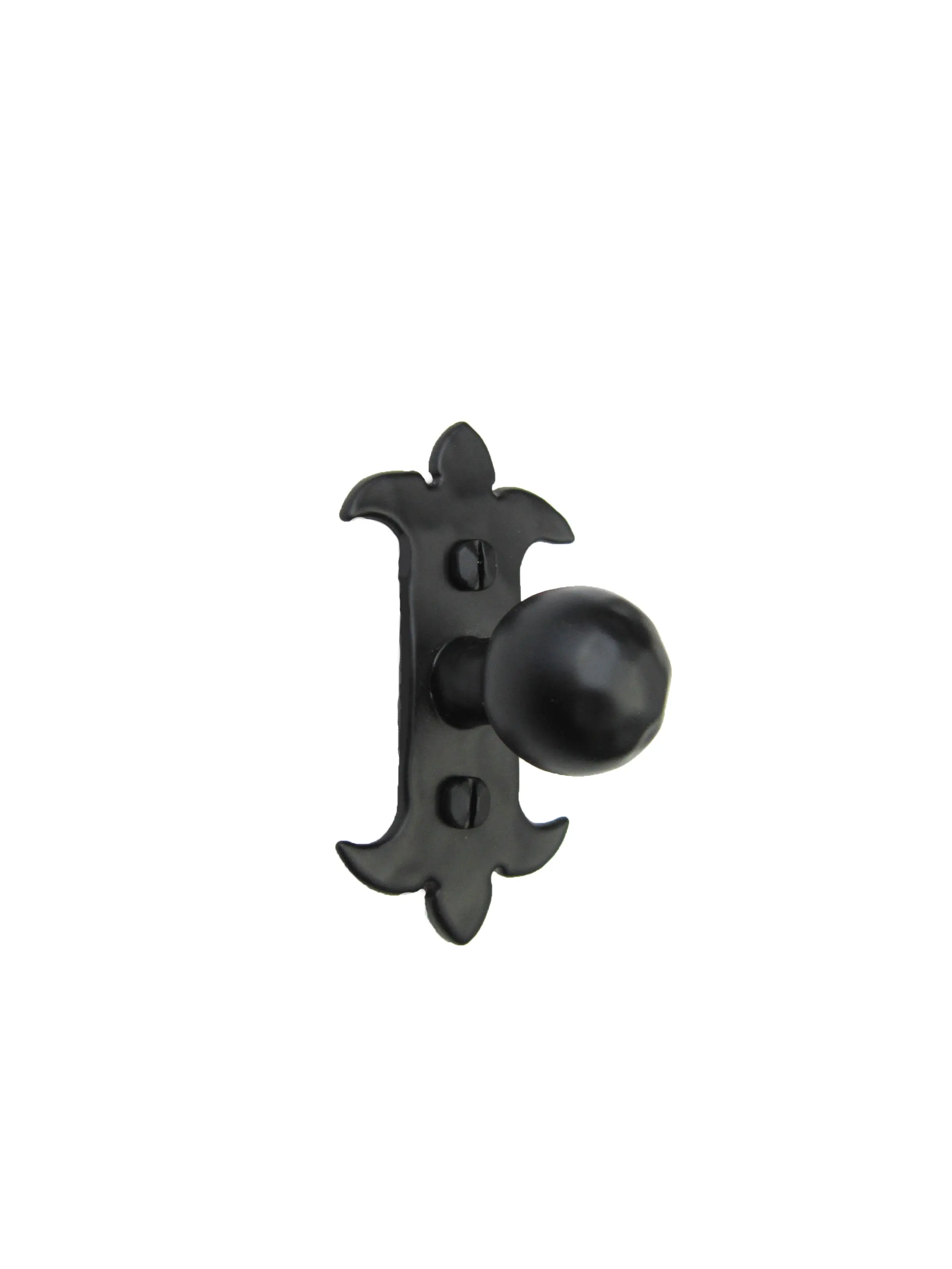 Spanish Fleur De Lis Iron Cabinet Knob HK7