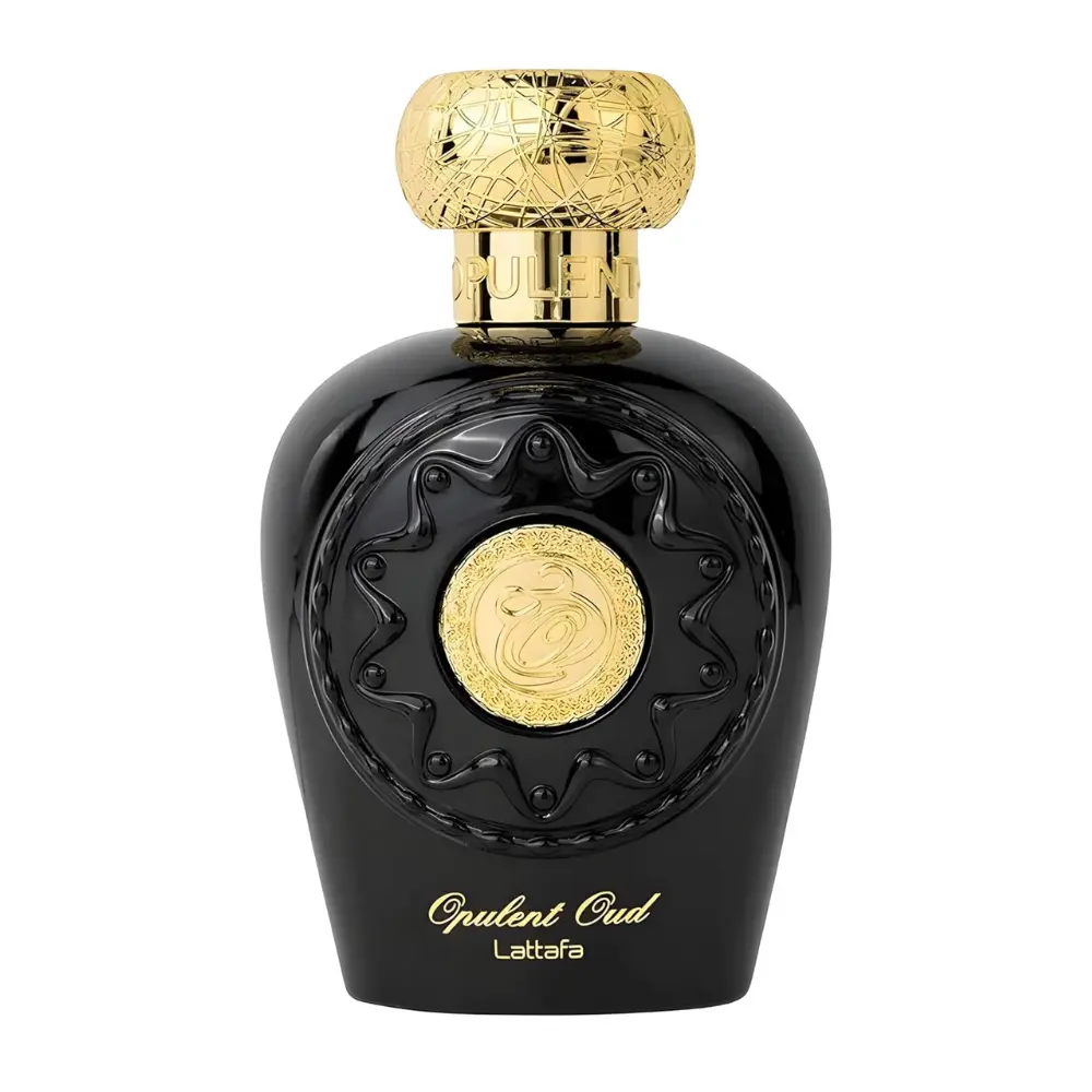 Lattafa Opulent Oud Unisex Eau de Parfum Spray - 3.4 oz Arabian Perfumes, Aromatic Unisex Fragrance, Exotic-Warm Notes, Single Item