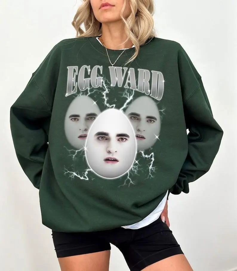 Funny Eggward Meme Unhinged Meme Gen Z Humor Sarcastic Sweatshirt, Twilight Merch, Twilight Saga Sweatshirts, Twilight Meme Sweatshirt