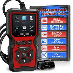 Enhanced Obd2 Scanner Diagnostic Tool, Automotive Scan Tool, Engine Code Reader Reset, Smoke Test, Clear Codes, Real-Time Data, for All Obdii/eobd Vehicles