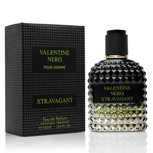 Urban Collection Valentine Nero Xtravagant Men's 100ml Oriental Fougere Fragrance - Coffee-Flavored Men's Fragrance with Calabrian Bergamot, Espresso Coffee Accord, Refined Vetiver Base, Elegant Perfume, Single Item