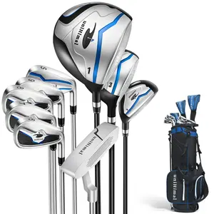 UNIHIMAL Complete 9-Piece Golf Club Set for Men, Right Hand, Includes Stand Bag
