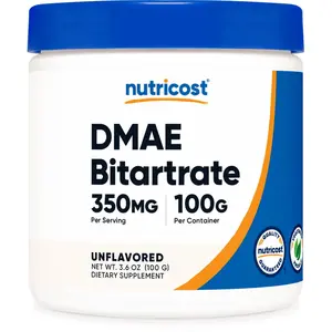 Nutricost Pure DMAE-Bitartrate Powder 100 Grams