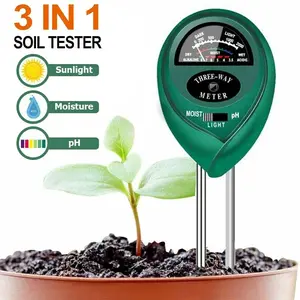 SLTG2020 3-in-1 Soil Tester Meter for Garden Lawn Plant Moisture/Light/pH Sensor Tool
