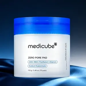Medicube Zero Pore Pads 70 Sheets Viral AHA BHA Exfoliating Toner Pads Gentle Facial Peels Minimize Pores Reduce Breakouts Refine Skin Texture Easy Daily Pore Care Popular Korean Skincare Treatment