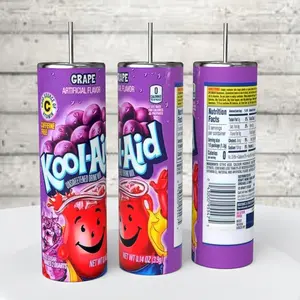 Kool-Aid 20 oz tumbler your choice of 5 flavors