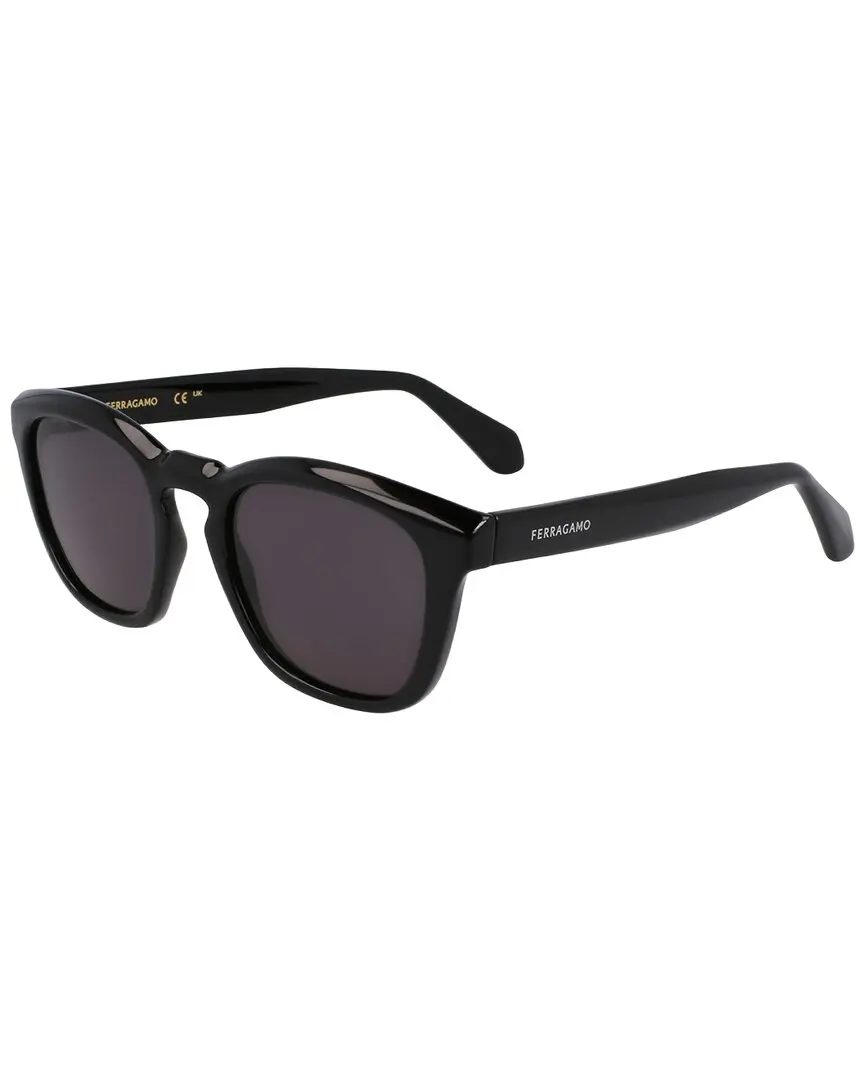 Ferragamo Men's Logo 50mm Sunglasses