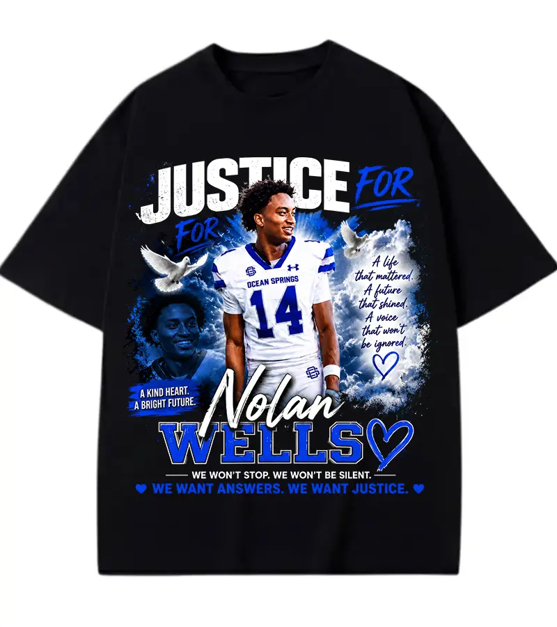 Nolan Xavier Wells Shirt, Dont Forget His Name T-Shirt, NXW Vintage Sports Graphic Tee, American Football Fan