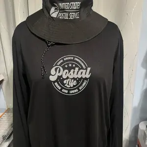 USPS Shirt and Hat Set, Postal Worker Apparel, Mail Carrier Shirt, United States Postal Service Hoodie, USPS Gift Set, Mailman Outfit