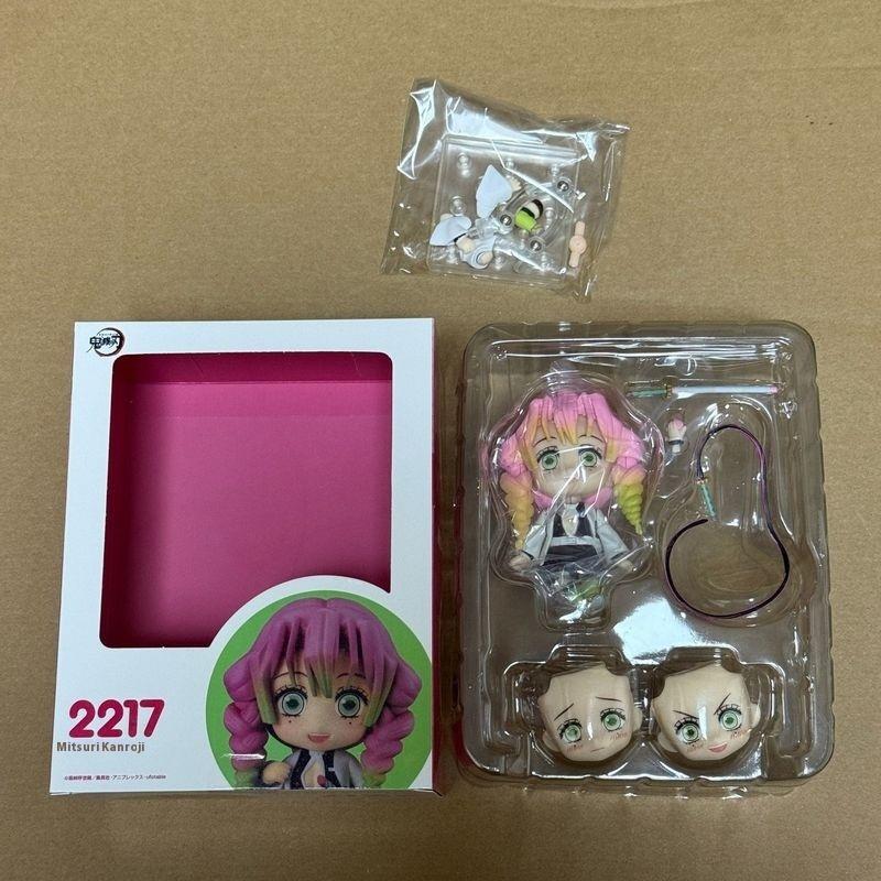 Q Version Nendoroid 2217 Ganlu Temple Glass 2218 Tokito Muichiro Pvc Action Figures Face Replacements Collectible Model Toy Gift