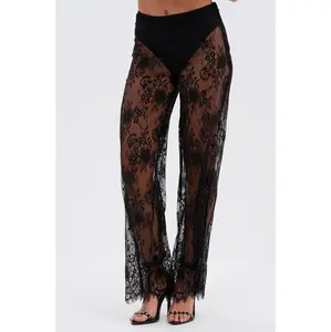 DRESSED TO IMPRESS LACE FLARE LEGGING