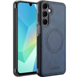 Strong Magnetic Back Case For Samsung A14 A15 A16 A17 A34 A35 A36 A37 A52 A53 A54 A55 A56 A57 4G/5G Smartphone Case Support mag safe function Shockproof Cover Shockproof Protector Protection