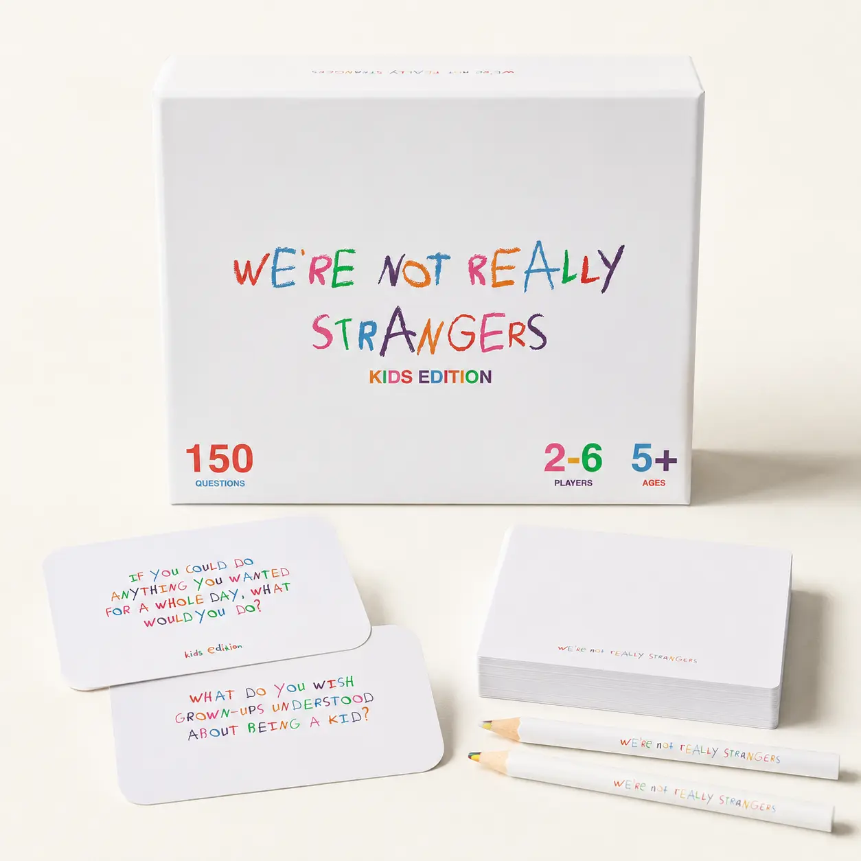 We're Not Really Strangers Kids Edition - Family Connection Conversation Cards We're Not Really Strangers Kids Edition - Family Connection Conversation Cards
